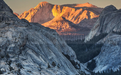 Yosemite Mountain Sunset